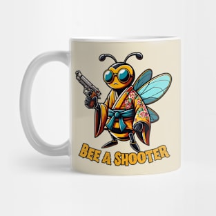 Shooting bee Mug